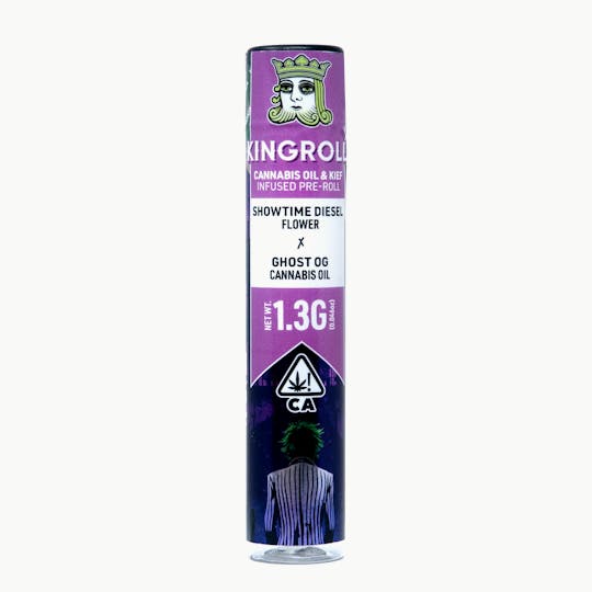 Kingroll - Kingroll 1.3g Single Showtime Diesel x Ghost OG Indica - 1