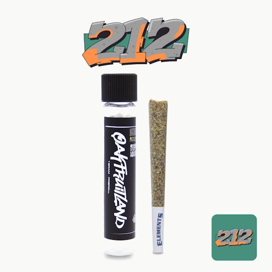 Oakfruitland (OFL) - 212 Pre Roll 1g - Single Pack Series - 1