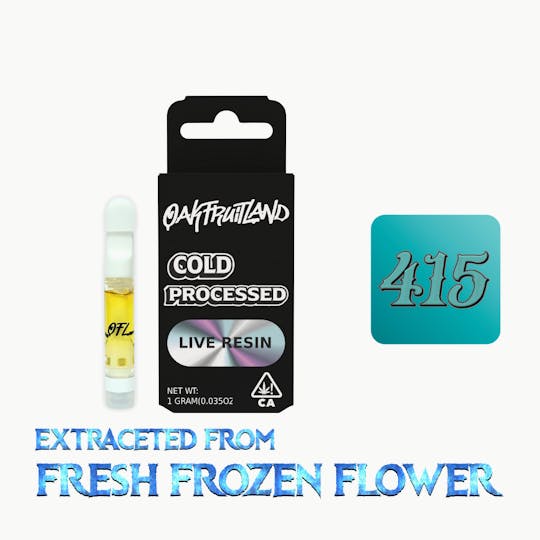 Oakfruitland (OFL) - 415 510 Cartridge 1g - Live Resin Series - 1