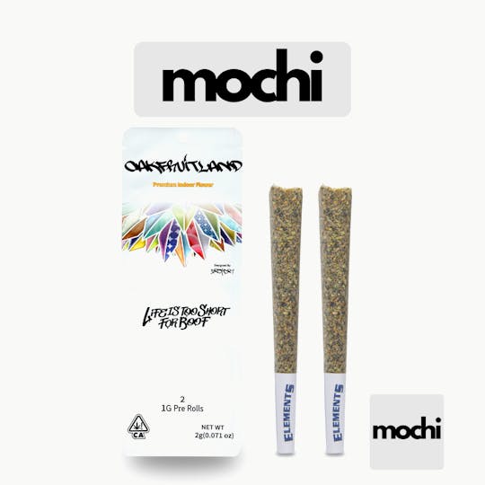 Oakfruitland (OFL) - Mochi Pre Roll 2g - Dual Pack Series - 1