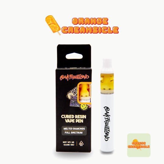 Oakfruitland (OFL) - Orange Creamsicle AIO Vape 1g - Cured Resin Series - 1