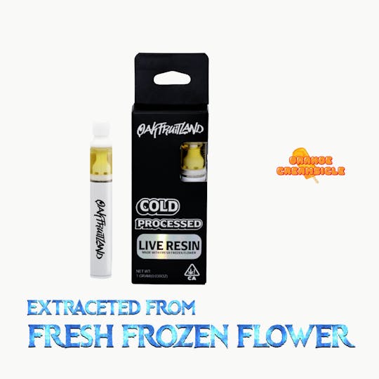 Oakfruitland (OFL) - Orange Creamsicle AIO Vape 1g - Live Resin Series - 1