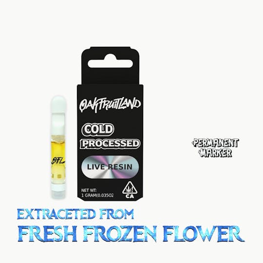 Oakfruitland (OFL) - Permanent Marker 510 Cartridge 1g - Live Resin Series - 1