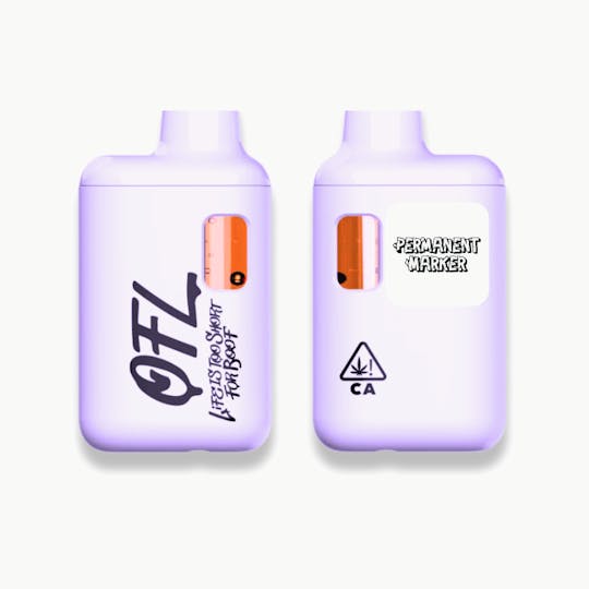 Oakfruitland (OFL) - Permanent Marker Mini Vape 1g - Cured Resin Series - 1