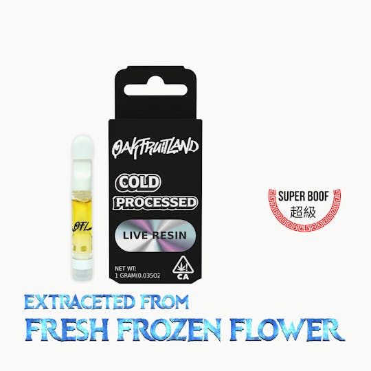 Oakfruitland (OFL) - Super Boof 510 Cartridge 1g - Live Resin Series - 1