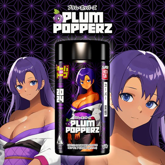 Super Dope - 🔮🪻Plum Popperz 'Kimono' (7g) - 1