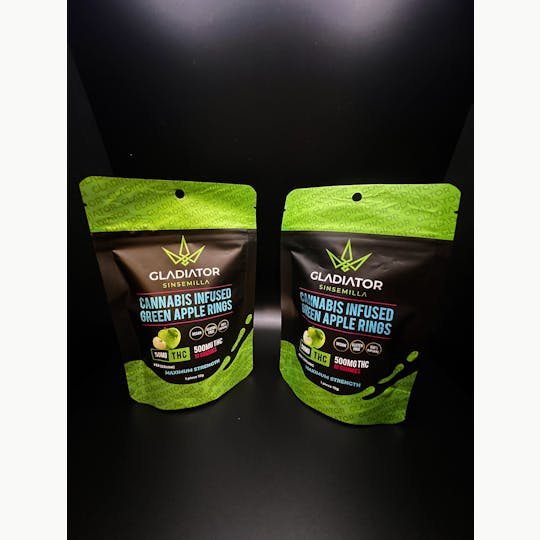 Gladiator Cannabis - Gladiator | Gummies | Green Apple - 1