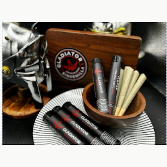 Gladiator Cannabis - Gladiator | 1g Flower Preroll | Lemon Tree - 1