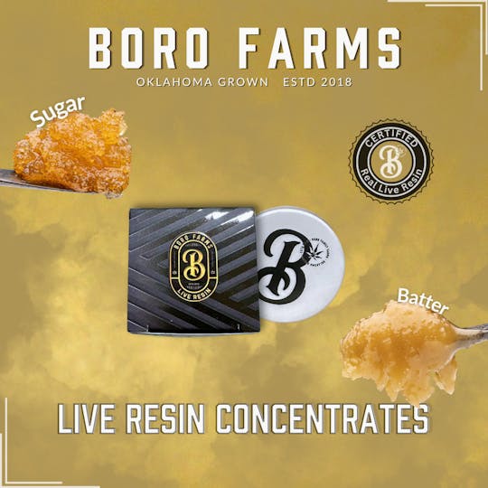 Boro Family Farms - B.B.G. - Live Resin Sugar - 1g - 1
