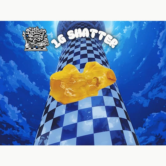 Bishop Boyz - Bishop Boyz Blue Dream 1g Shatter - 1