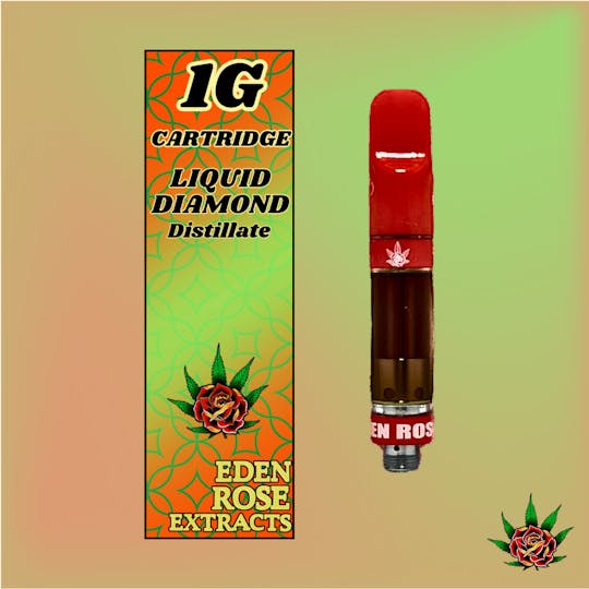 Eden Rose Processing - Eden Rose Extracts 1g Distillate Cartridge - Sour Candy (Sativa) - 1