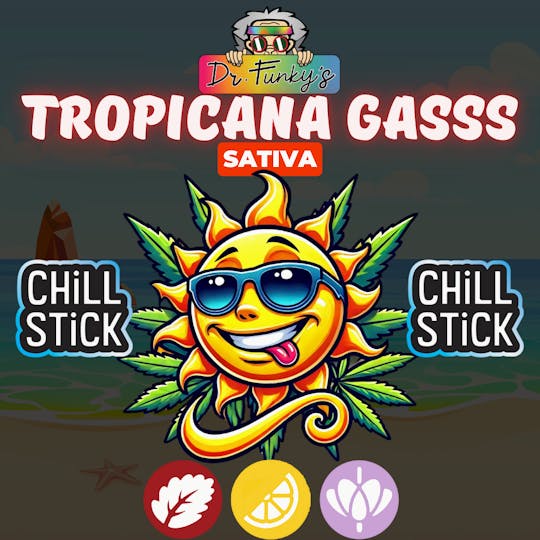 American Cannabis Company - Dr. Funky's Chill Stick Tropicana Gasss 0.6g (Sativa) - 1
