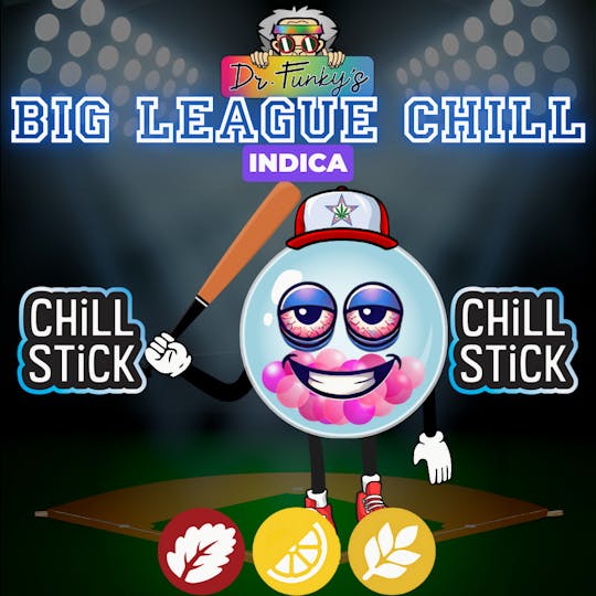 American Cannabis Company - Dr. Funky's Chill Stick Big League Chill 0.6g (Indica) - 1