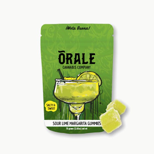 Orale - Sour Lime Margarita Gummies | 100mg - 1