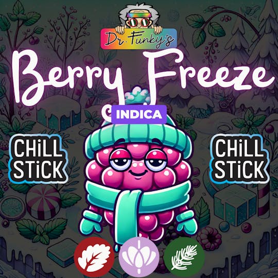 American Cannabis Company - Dr. Funky's Chill Stick Berry Freeze 0.6g (Indica) - 1