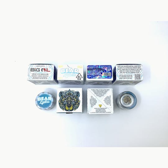 Bear Labs - Blueberry Runtz T3 Live Rosin - 1g - 1