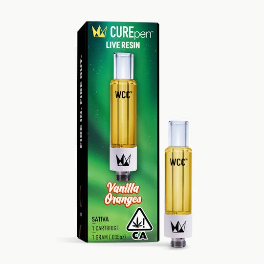 West Coast Cure - Vanilla Oranges Live Resin Cartridge - 1g - 1