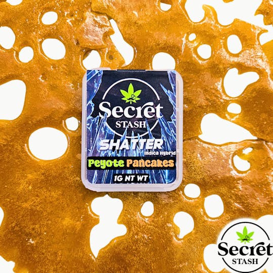 Secret Stash - Secret Stash | Shatter | Peyote Pancakes | 1g - 1