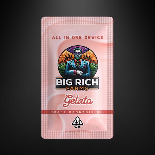Terp Brands - Big Rich | Gelato | AIO | 1g - 1