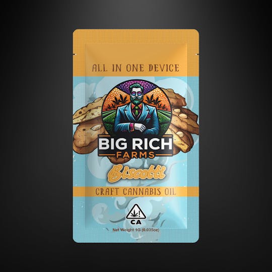 Terp Brands - Big Rich | Biscotti | AIO | 1g - 1