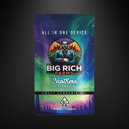 Terp Brands - Big Rich | Northern Lights | AIO | 1g - 1