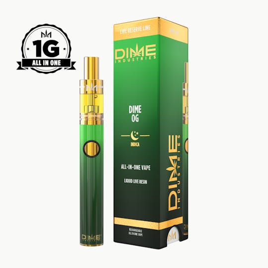 Dime Industries - Dime OG Live Reserve 1G All in One Device - 1