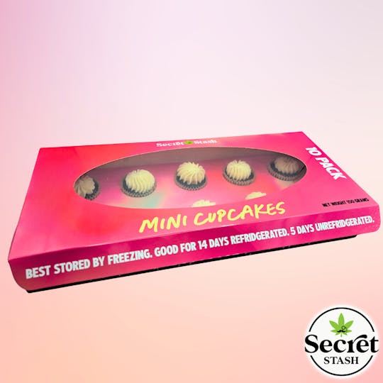 Secret Stash - Secret Stash | Mini Cupcakes | 10 Pack | 100mg - 1