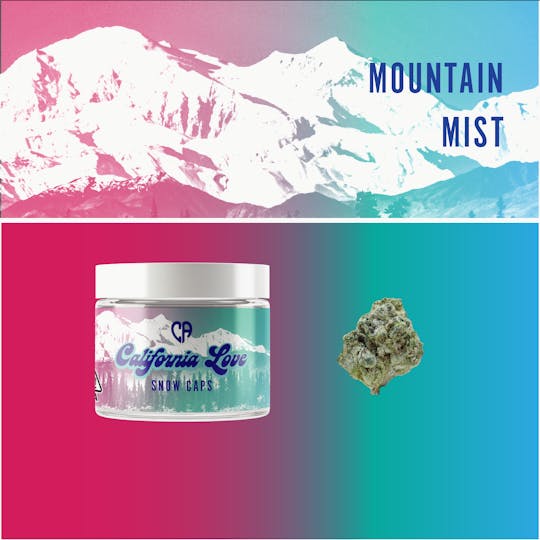 California Love - Snow Caps | Mountain Mist | Infused Flower 3.5g - 1