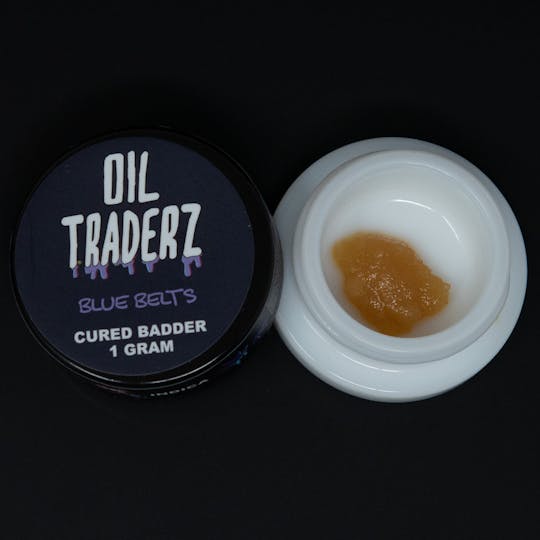 Oil Traderz - 1g Blue Belts Cured Badder - Oil Traderz (Indica) - 1