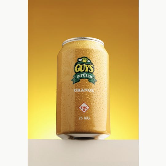 Franklin's - Guy's THC Infused Soda - Orange 25mg - 1