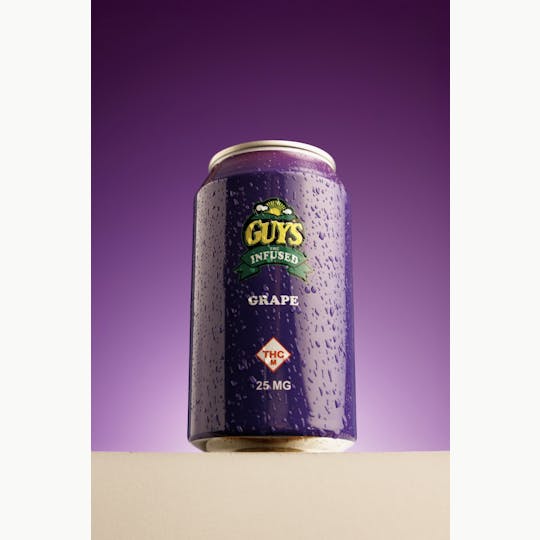 Franklin's - Guy's THC Infused Soda - Grape 25mg - 1