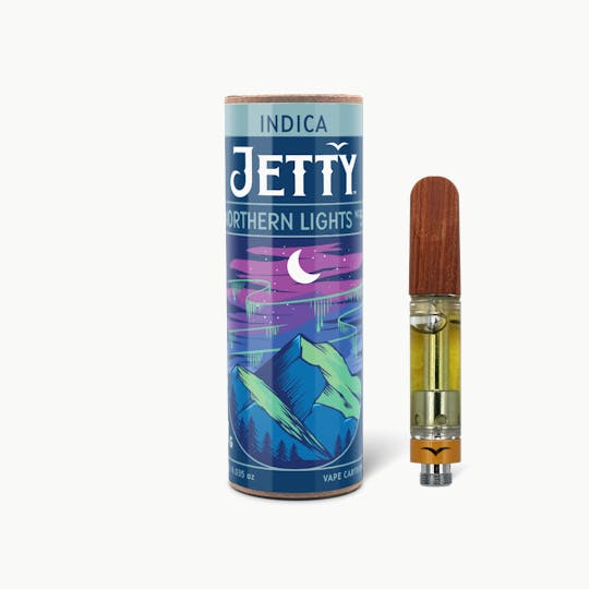 Jetty Extracts - Northern Lights #5 High THC Vape Cartridge - 1