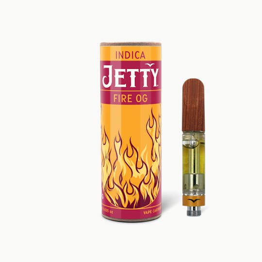 Jetty Extracts - Fire OG High THC Vape Cartridge - 1