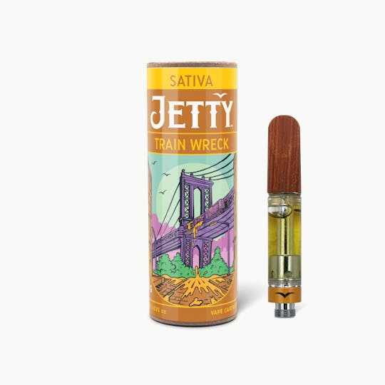 Jetty Extracts - Trainwreck High THC Vape Cartridge - 1