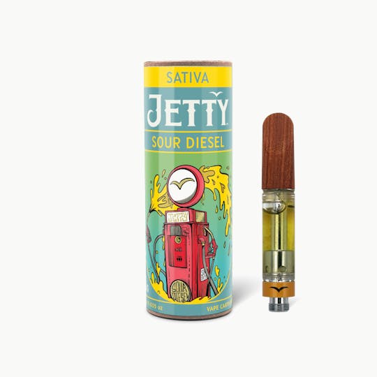 Jetty Extracts - Sour Diesel High THC Vape Cartridge - 1