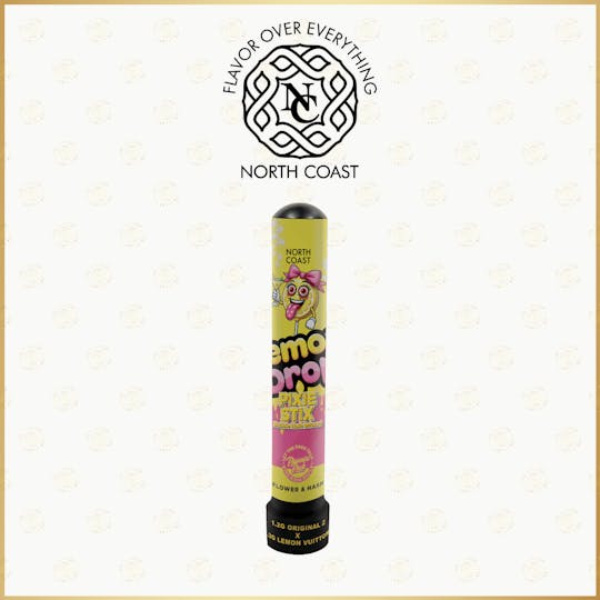 North Coast - North Coast Lemon Drop Hemp Paper Pixie Stix 1.5g - 1