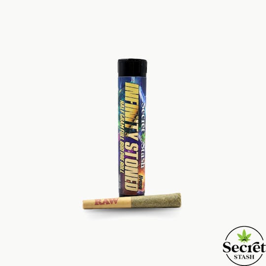 Secret Stash - Secret Stash | Full Bud Pre Roll | Infinity Stoned | .5g - 1