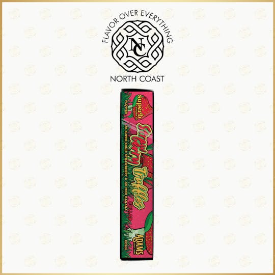 North Coast - North Coast Strawberry Truffle Hemp Paper Donut 2.5g - 1