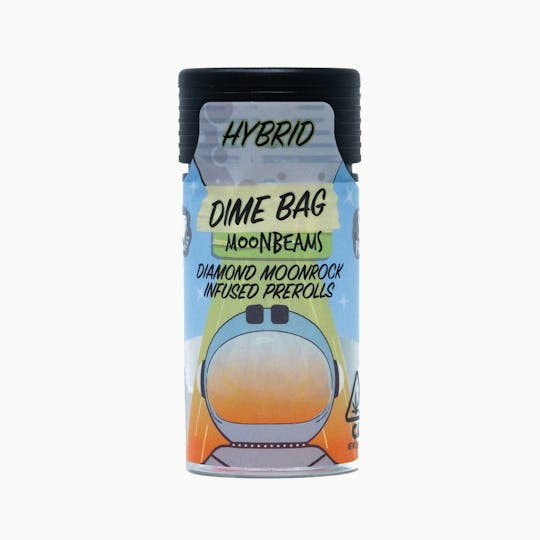 Dime Bag - Diamond Moonrock Infused Pre-rolls 2.5g 5-Pack - Horchata - 1