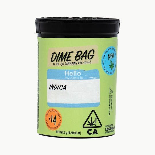 Dime Bag - Dime Bag | Sleep Joe OG Indica Pre-Rolls 14-Pack (7g) - 1