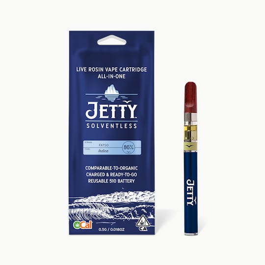 Jetty Extracts - Fatso OCal Solventless All-in-One Vape Pen .5g - 1