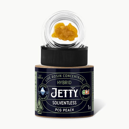 Jetty Extracts - PCG Peach OCal Live Rosin Concentrate 1g - 1