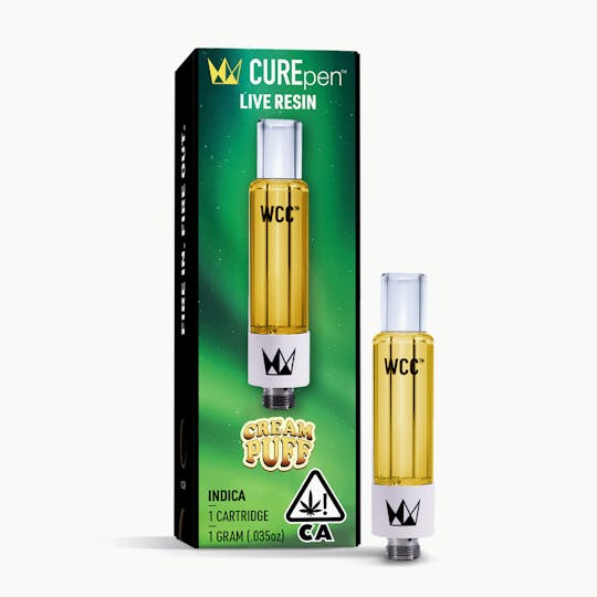 West Coast Cure - Cream Puff Live Resin Cartridge - 1g - 1