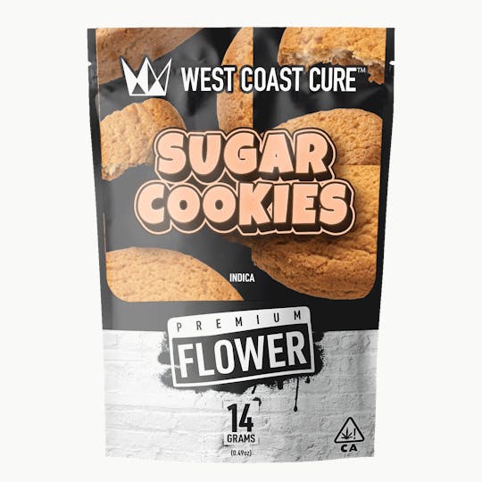 West Coast Cure - Sugar Cookies - 14G Premium Flower - 1