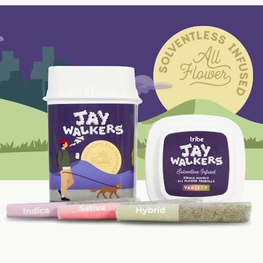 Tribe - Jaywalkers - Solventless - Variety - 11x4.95g - 1