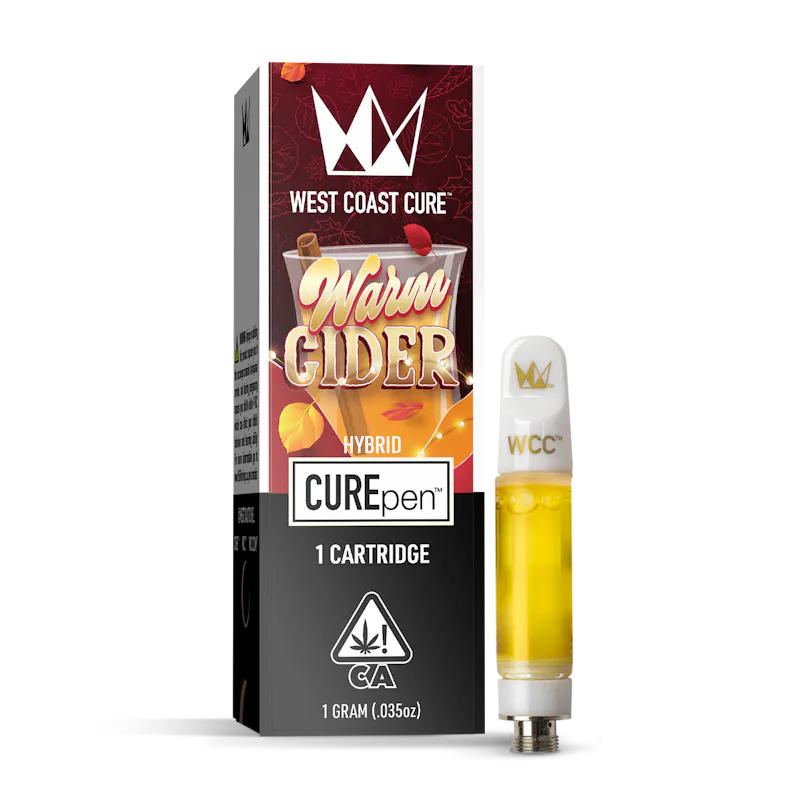 West Coast Cure Warm Cider CUREpen Cartridge - 1g