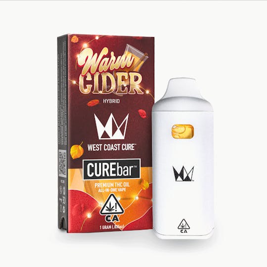 West Coast Cure - Warm Cider CUREbar - 1G - 1