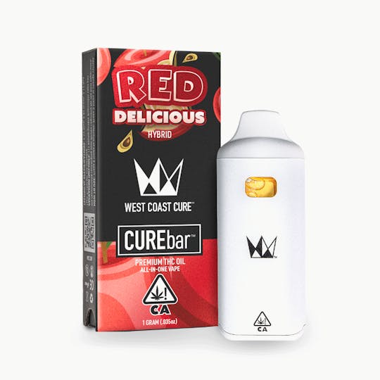 West Coast Cure - Red Delicious CUREbar - 1G - 1
