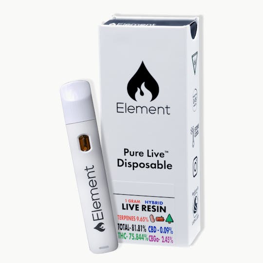 Element - Element Pure Live Disposable 1G - Sugar Shack - 1