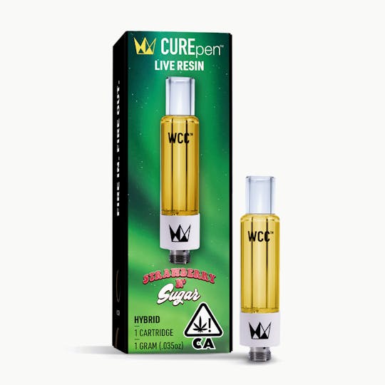 West Coast Cure - Strawberry n' Sugar Live Resin Cartridge - 1g - 1